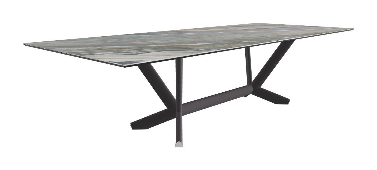 Cattelan Italia Planer Keramik Rectangular & Biscuit Shaped Dining Table 220 & 300