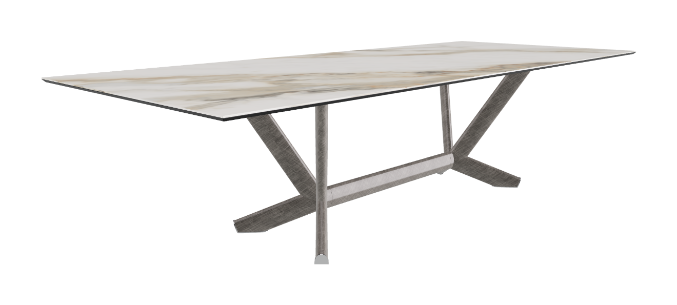 Cattelan Italia Planer Keramik Rectangular & Biscuit Shaped Dining Table 220 & 300