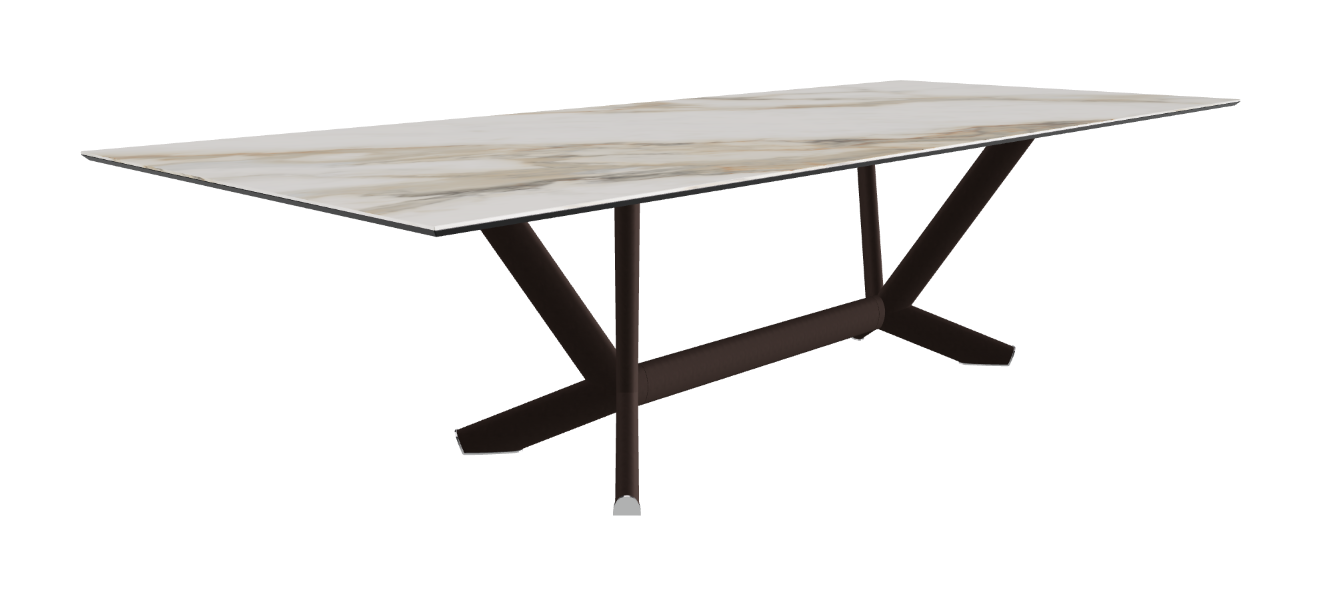 Cattelan Italia Planer Keramik Rectangular & Biscuit Shaped Dining Table 220 & 300