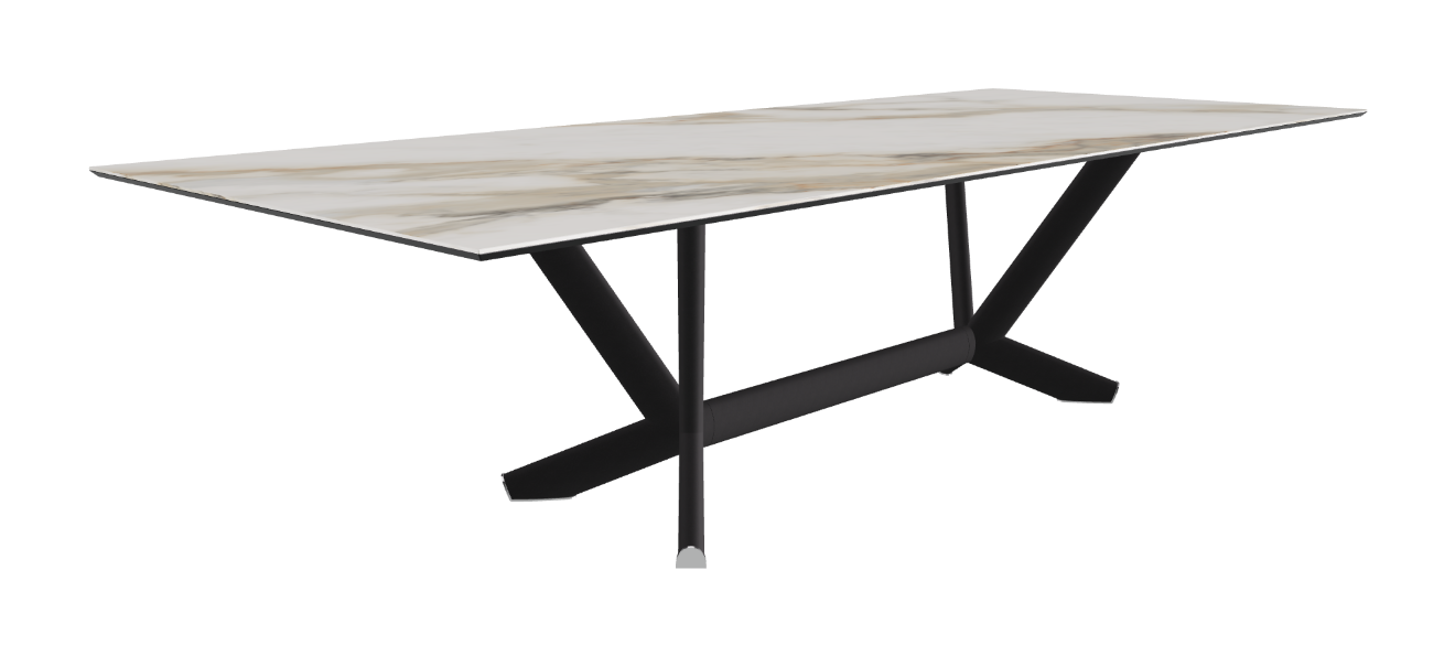 Cattelan Italia Planer Keramik Rectangular & Biscuit Shaped Dining Table 220 & 300