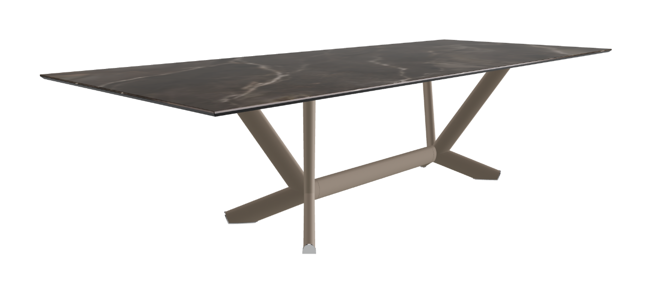 Cattelan Italia Planer Keramik Rectangular & Biscuit Shaped Dining Table 220 & 300