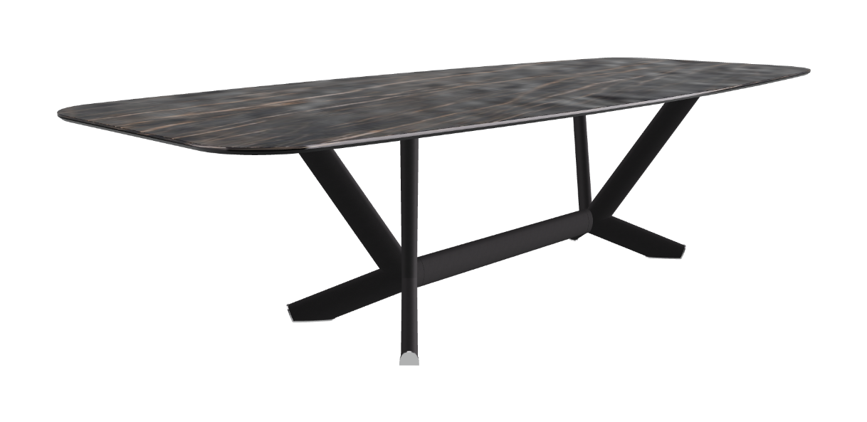 Cattelan Italia Planer Keramik Barrel Shaped Dining Table 300 & 320