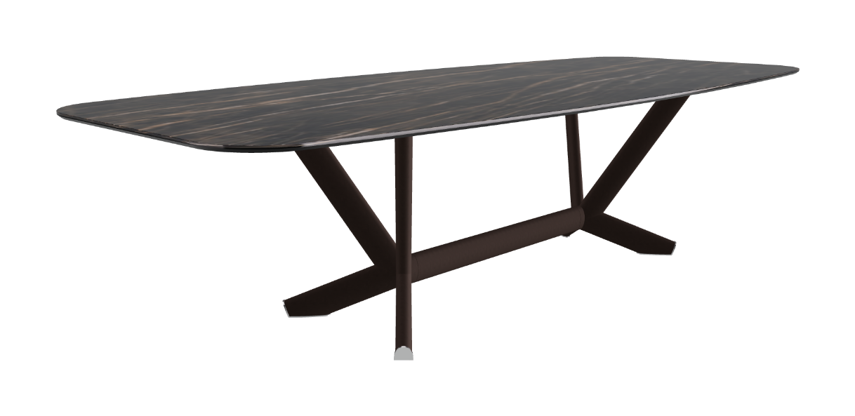 Cattelan Italia Planer Keramik Barrel Shaped Dining Table 300 & 320