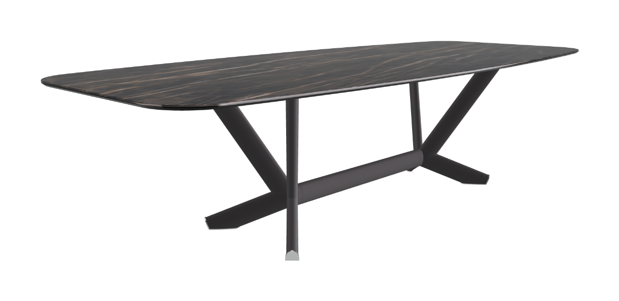 Cattelan Italia Planer Keramik Barrel Shaped Dining Table 300 & 320