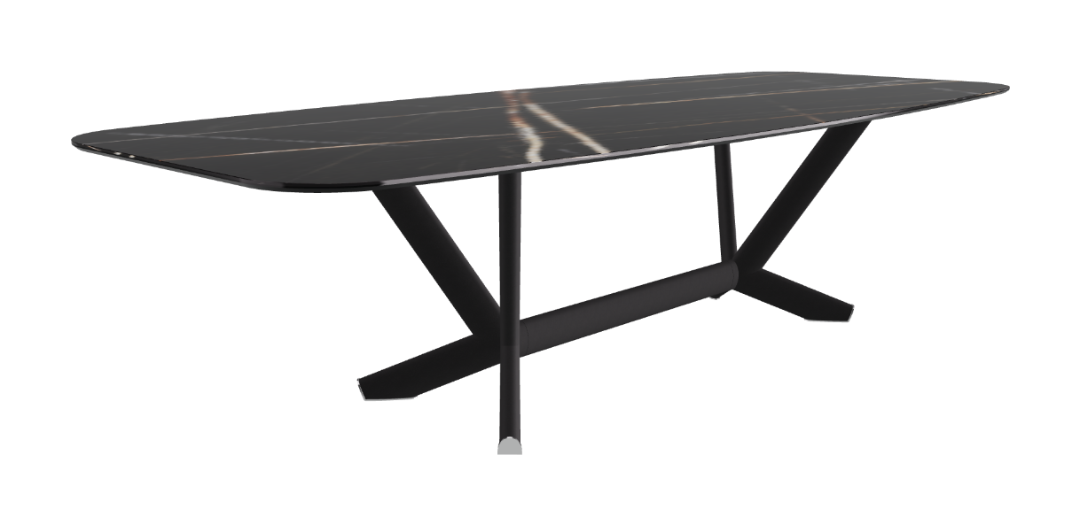 Cattelan Italia Planer Keramik Barrel Shaped Dining Table 300 & 320