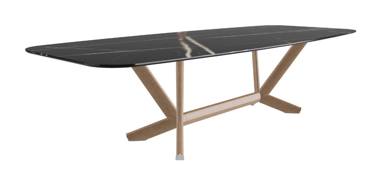 Cattelan Italia Planer Keramik Barrel Shaped Dining Table 300 & 320
