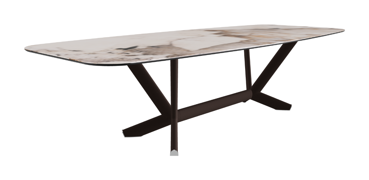 Cattelan Italia Planer Keramik Barrel Shaped Dining Table 300 & 320