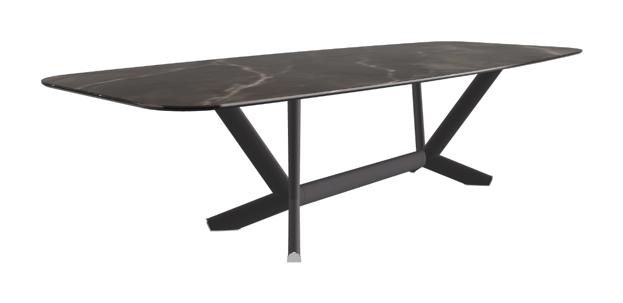 Cattelan Italia Planer Keramik Barrel Shaped Dining Table 300 & 320