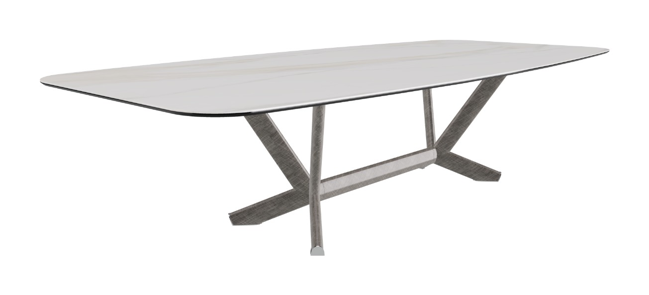 Cattelan Italia Planer Keramik Barrel Shaped Dining Table 300 & 320