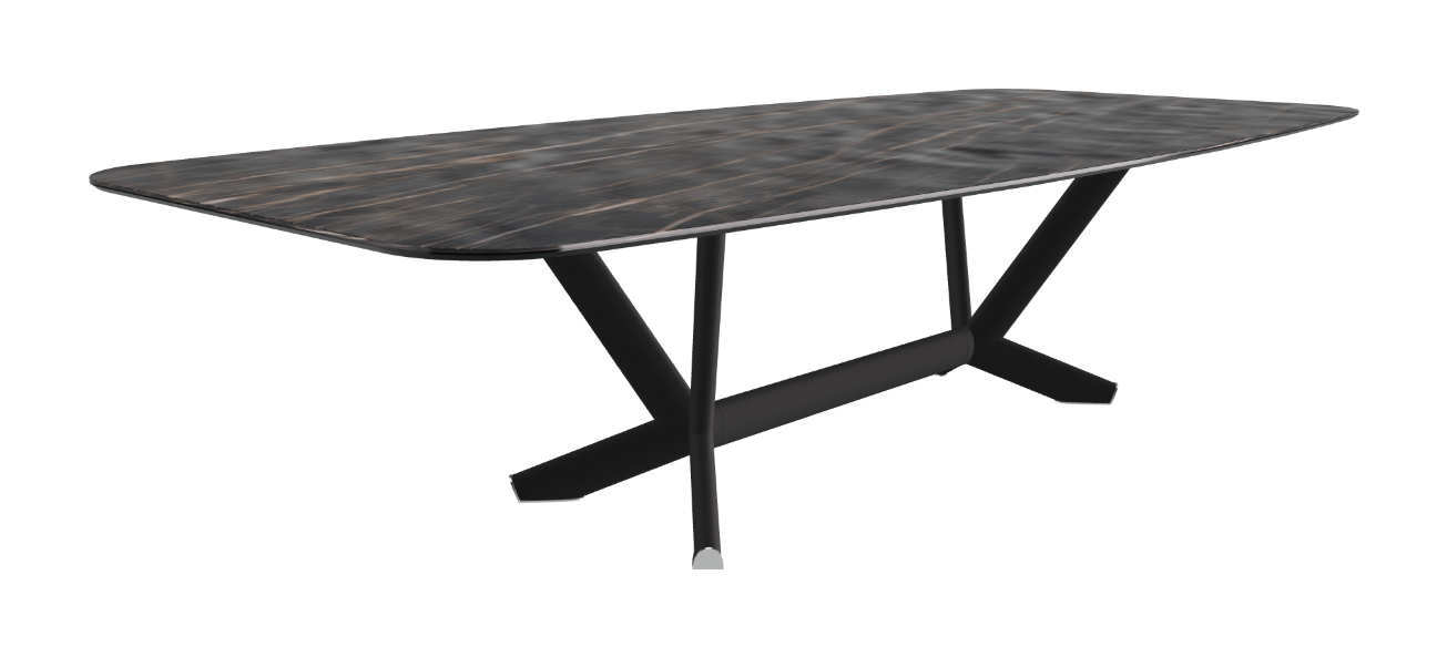 Cattelan Italia Planer Keramik Barrel Shaped Dining Table 300 & 320