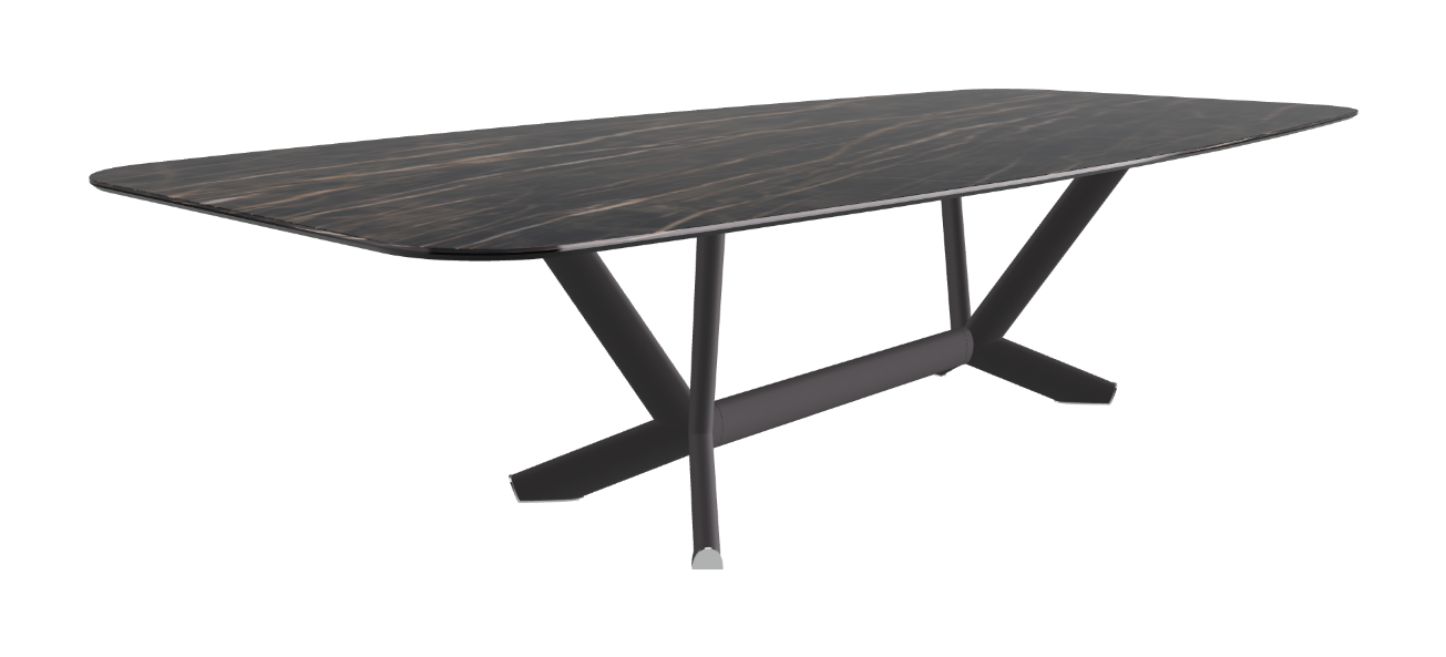 Cattelan Italia Planer Keramik Barrel Shaped Dining Table 300 & 320