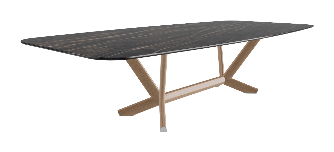 Cattelan Italia Planer Keramik Barrel Shaped Dining Table 300 & 320