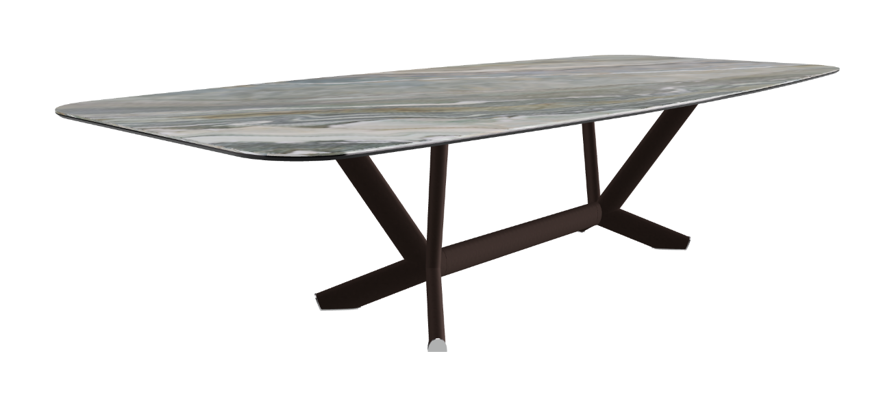 Cattelan Italia Planer Keramik Barrel Shaped Dining Table 300 & 320