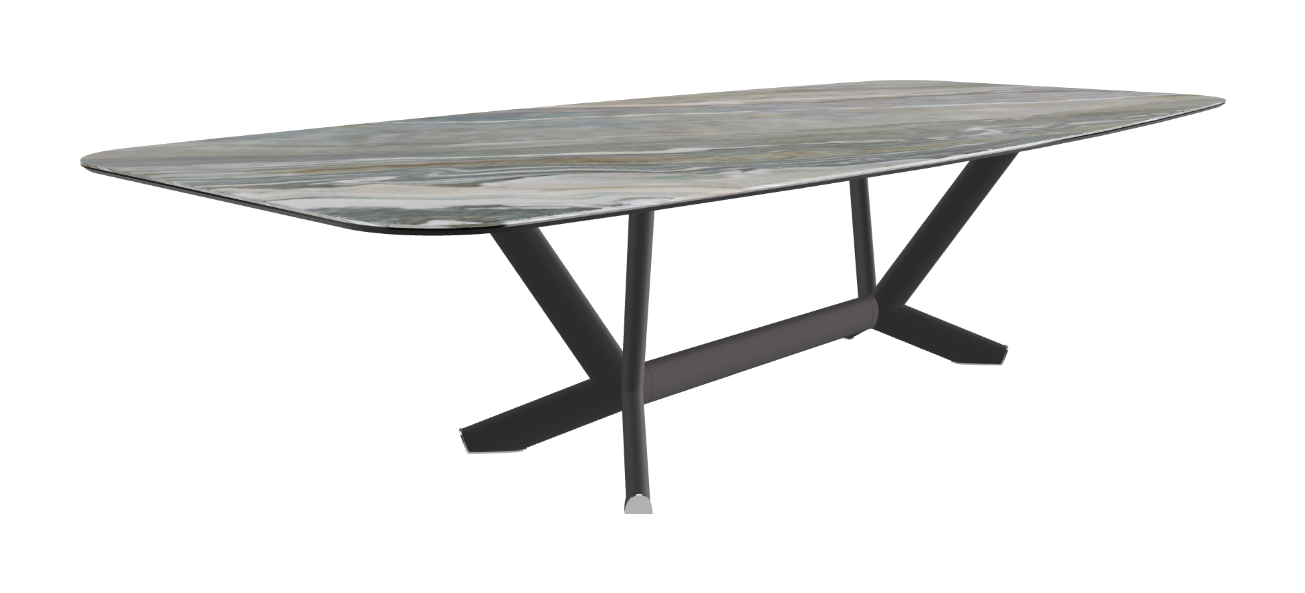 Cattelan Italia Planer Keramik Barrel Shaped Dining Table 300 & 320