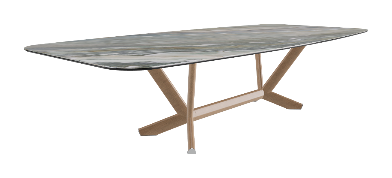 Cattelan Italia Planer Keramik Barrel Shaped Dining Table 300 & 320