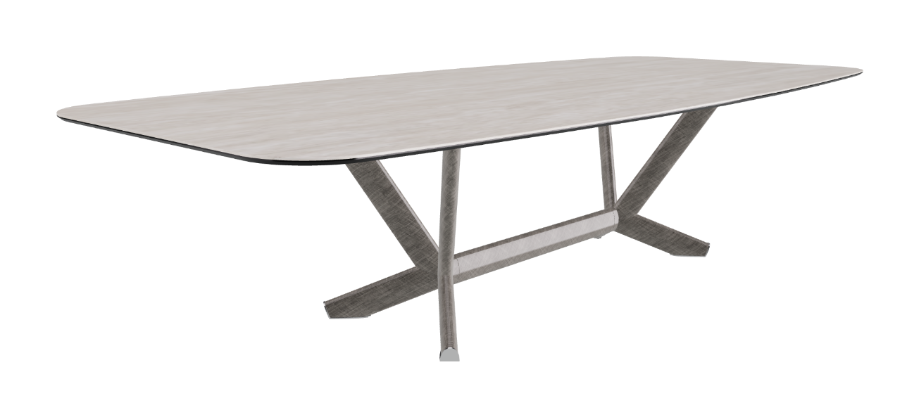 Cattelan Italia Planer Keramik Barrel Shaped Dining Table 300 & 320