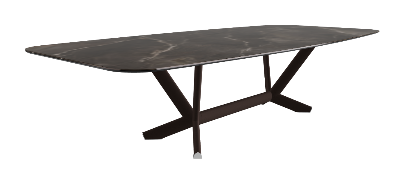 Cattelan Italia Planer Keramik Barrel Shaped Dining Table 300 & 320
