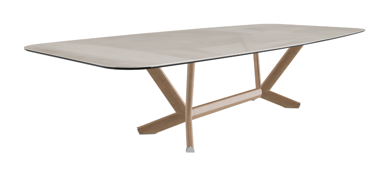 Cattelan Italia Planer Keramik Barrel Shaped Dining Table 300 & 320