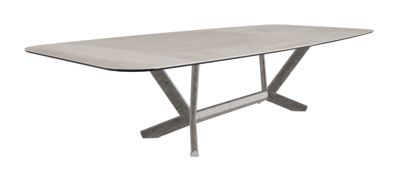Cattelan Italia Planer Keramik Barrel Shaped Dining Table 300 & 320