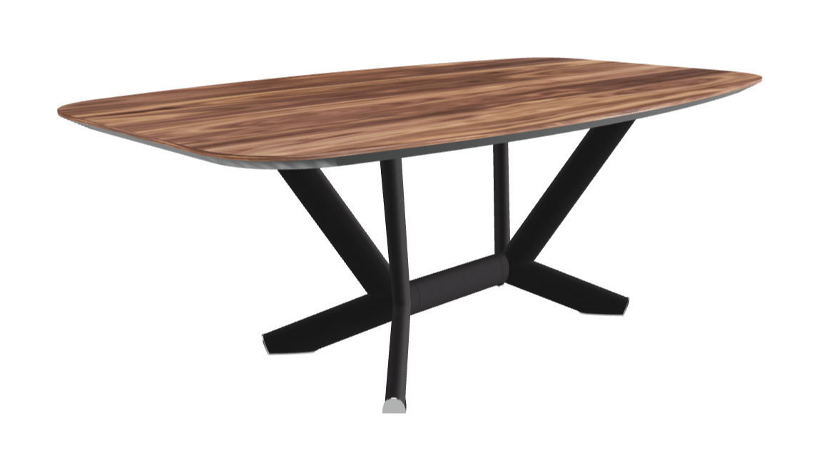 Cattelan Italia Planer Wood Barrel-Shaped Dining Table