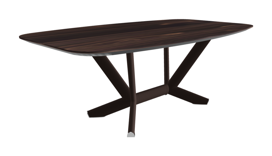 Cattelan Italia Planer Wood Barrel-Shaped Dining Table