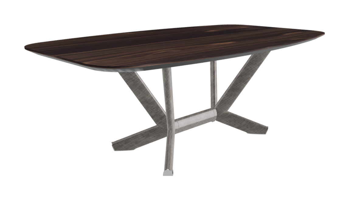 Cattelan Italia Planer Wood Barrel-Shaped Dining Table
