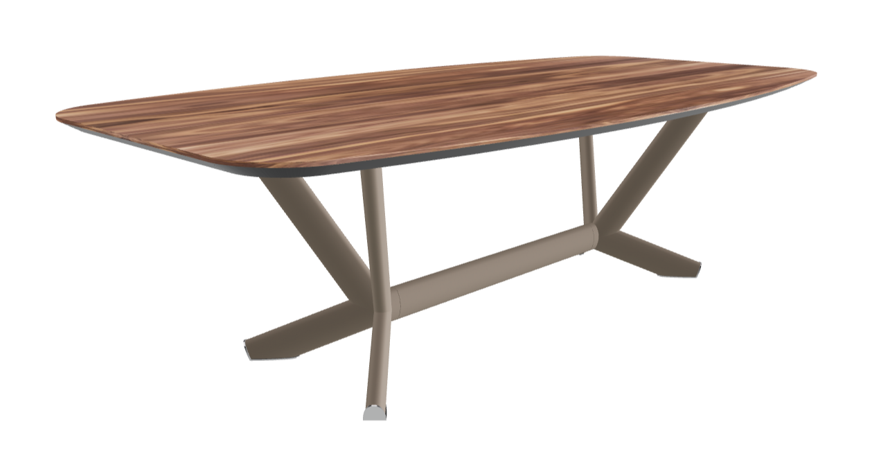 Cattelan Italia Planer Wood Barrel-Shaped Dining Table
