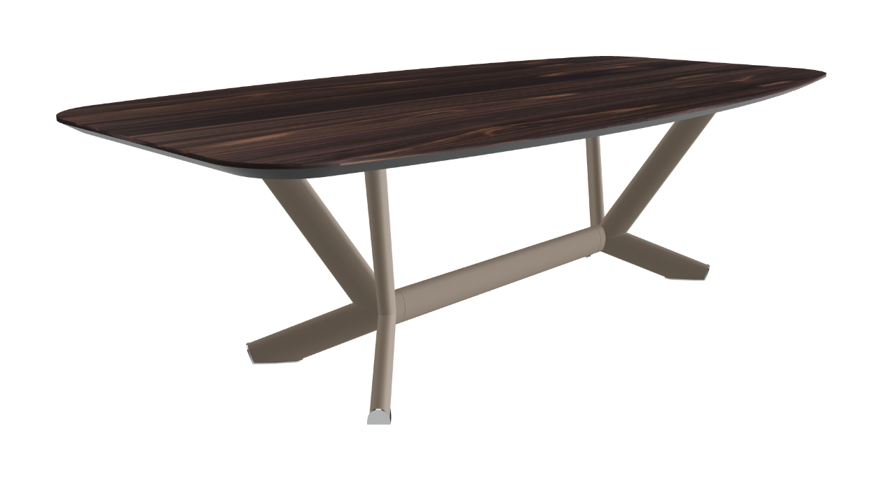 Cattelan Italia Planer Wood Barrel-Shaped Dining Table