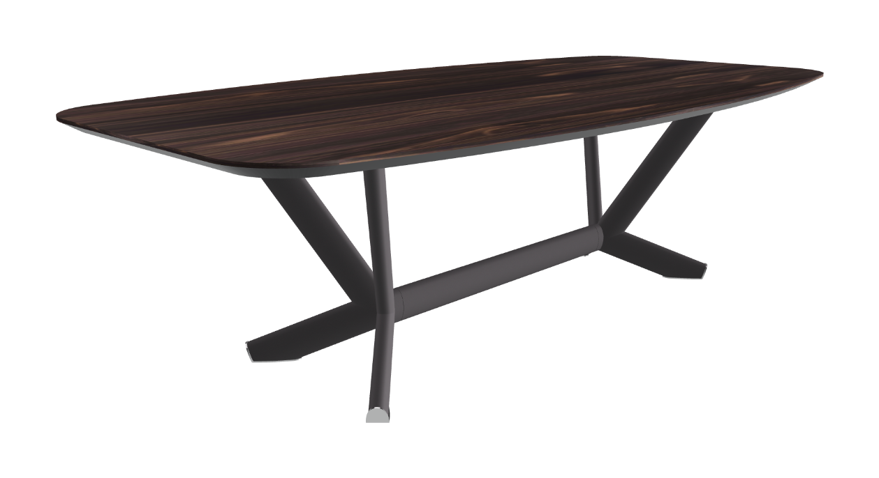 Cattelan Italia Planer Wood Barrel-Shaped Dining Table