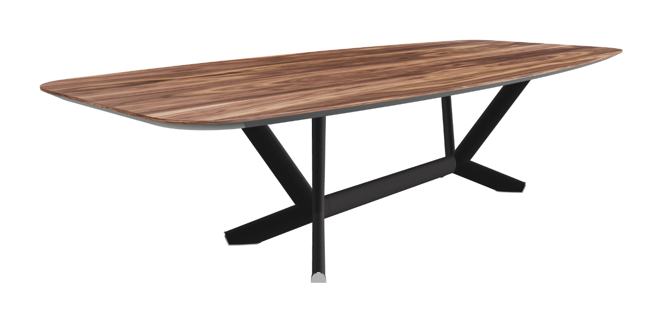 Cattelan Italia Planer Wood Barrel-Shaped Dining Table