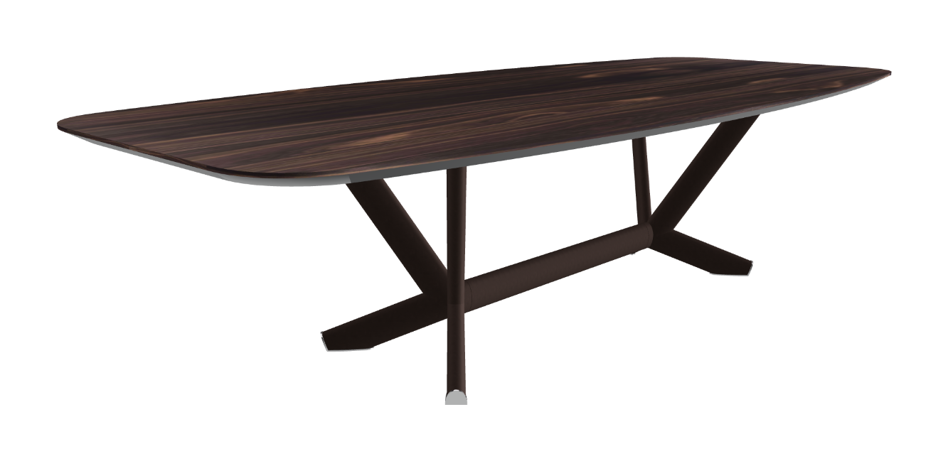 Cattelan Italia Planer Wood Barrel-Shaped Dining Table