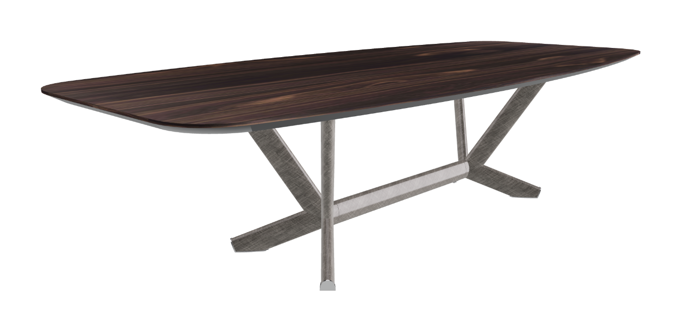 Cattelan Italia Planer Wood Barrel-Shaped Dining Table