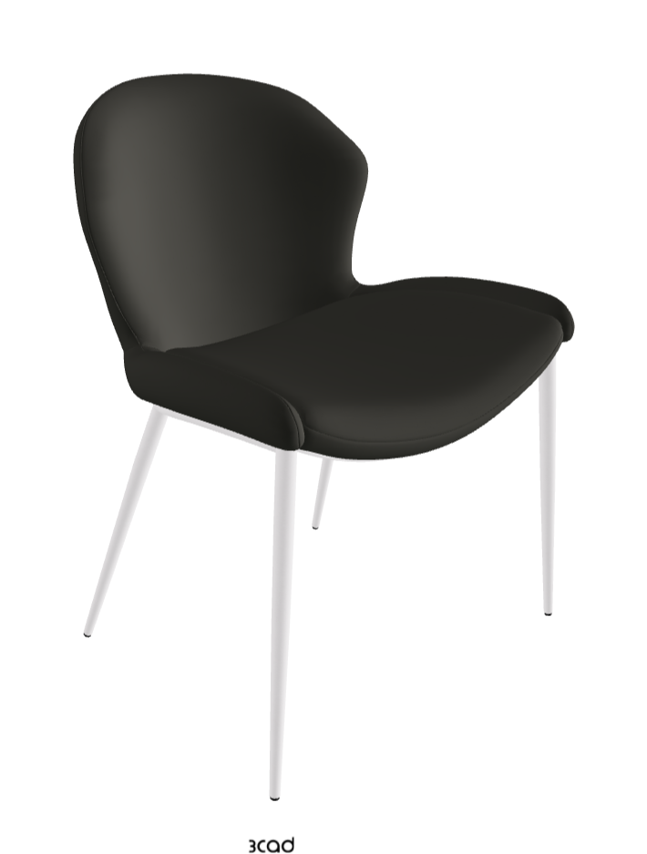Rachel ML Dining Armchair_Pearl Embossed_Synthetic Leather_London