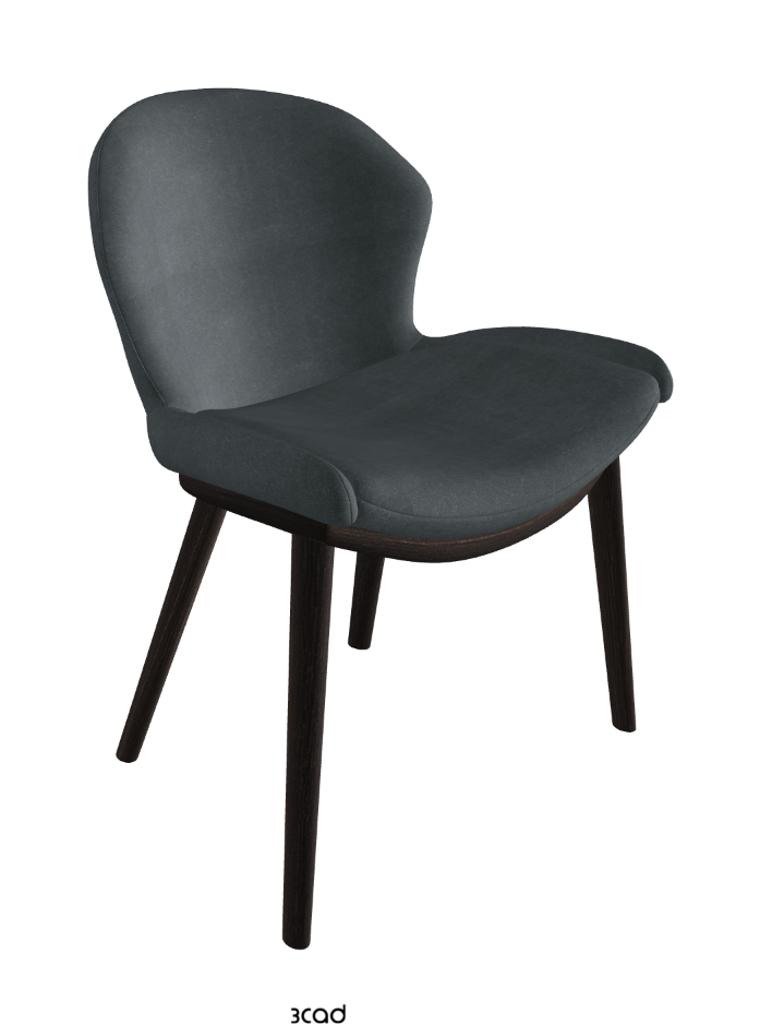 Rachel Wood Dining Armchair_Burned Oak Stained Ashwood_Fabric_B927
