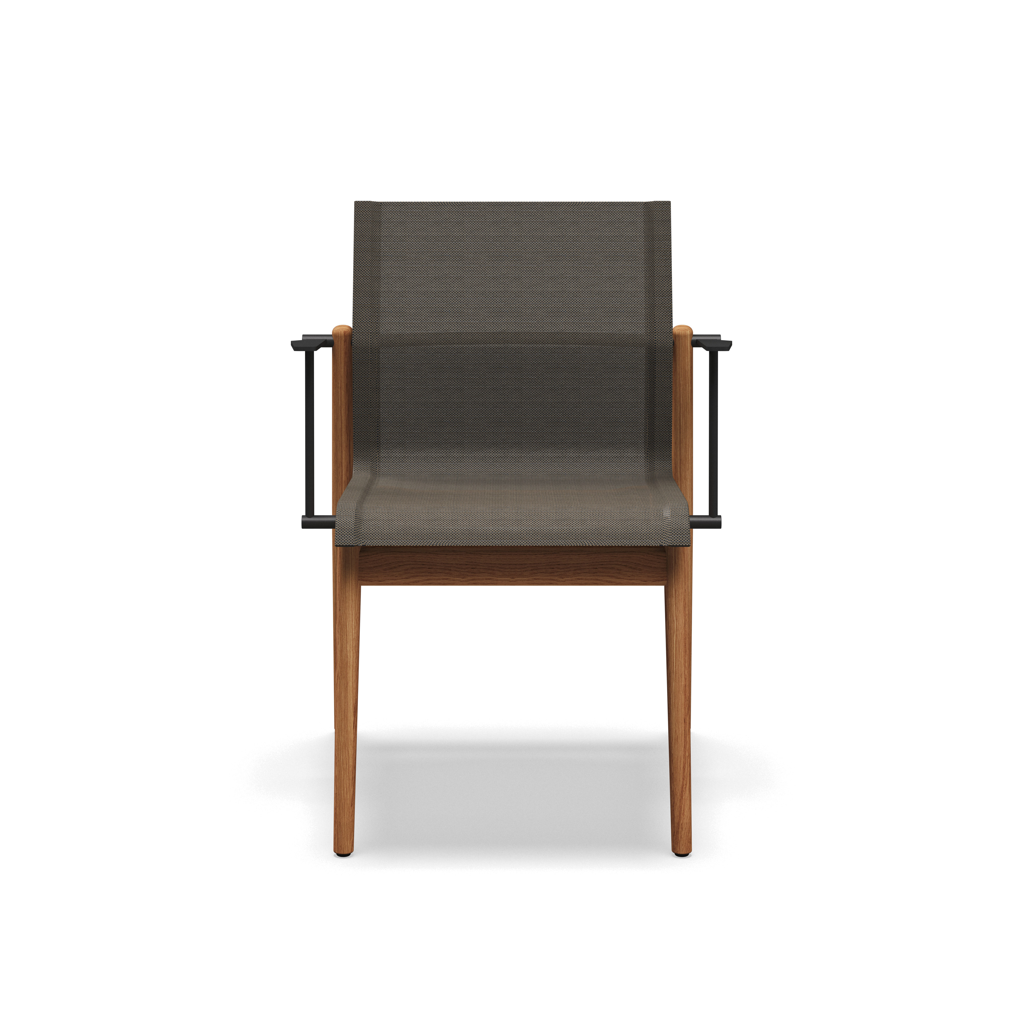 Gloster Sway Teak Stacking Chair with Arms