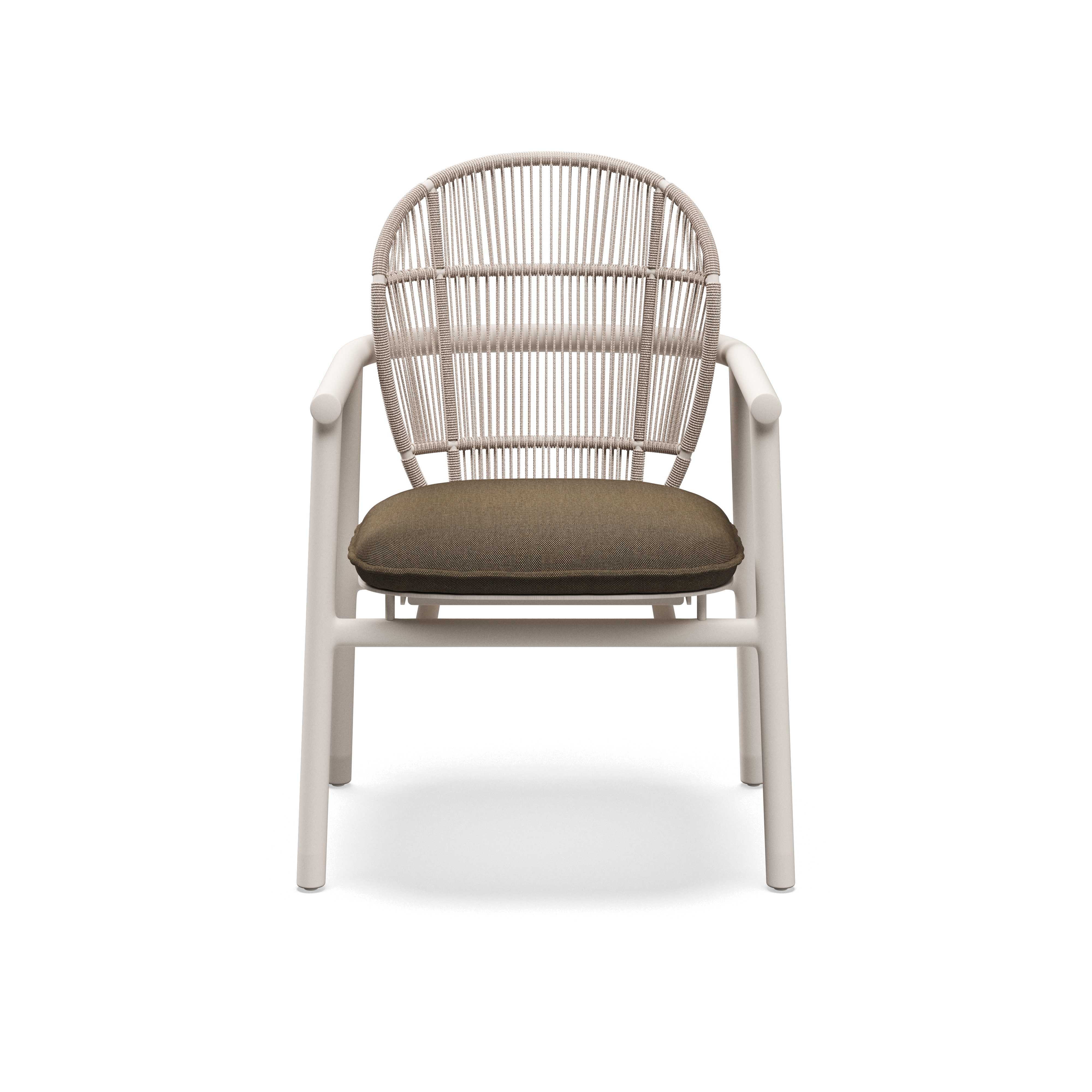 Gloster Fern Aluminium Dining Chair with Arms