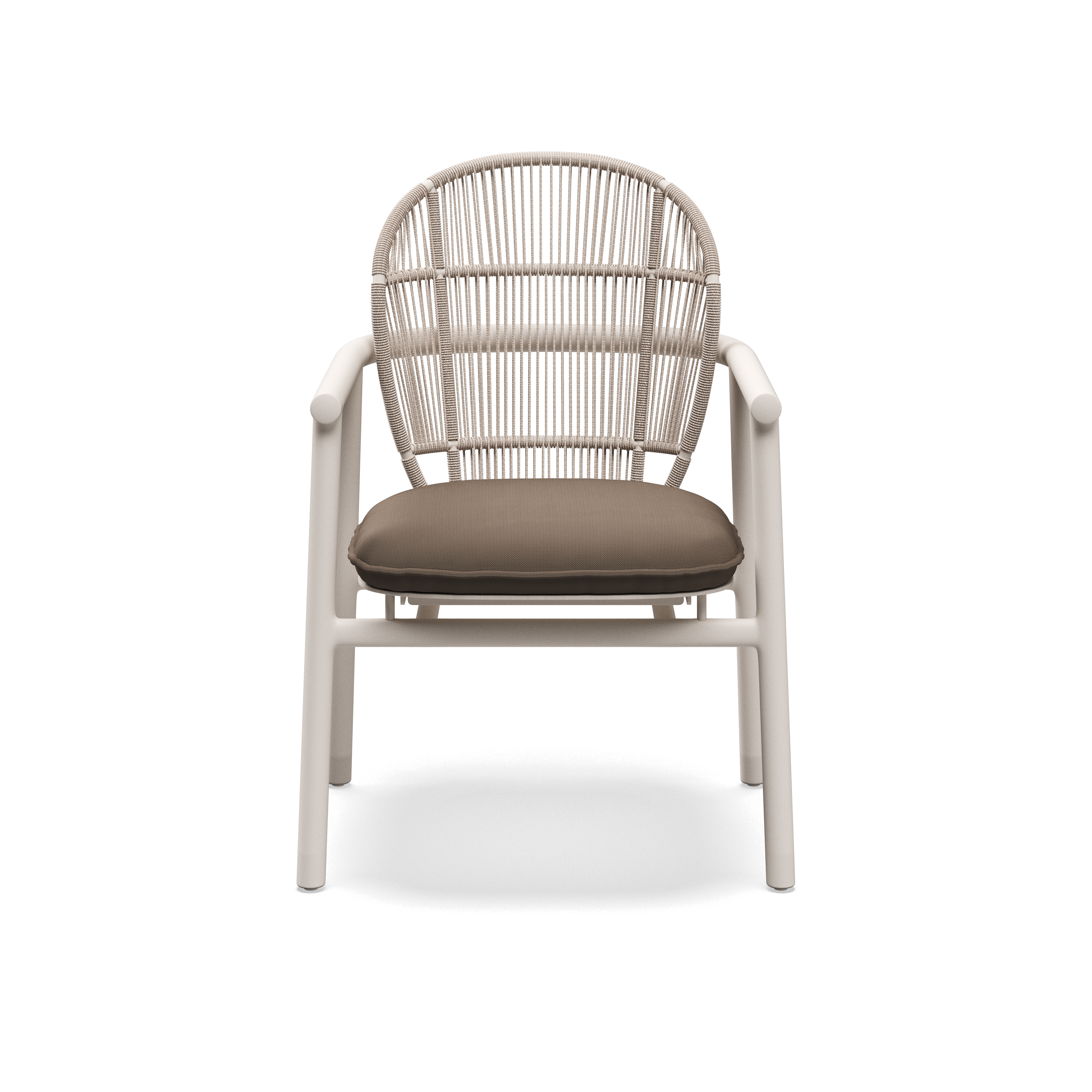 Gloster Fern Aluminium Dining Chair with Arms