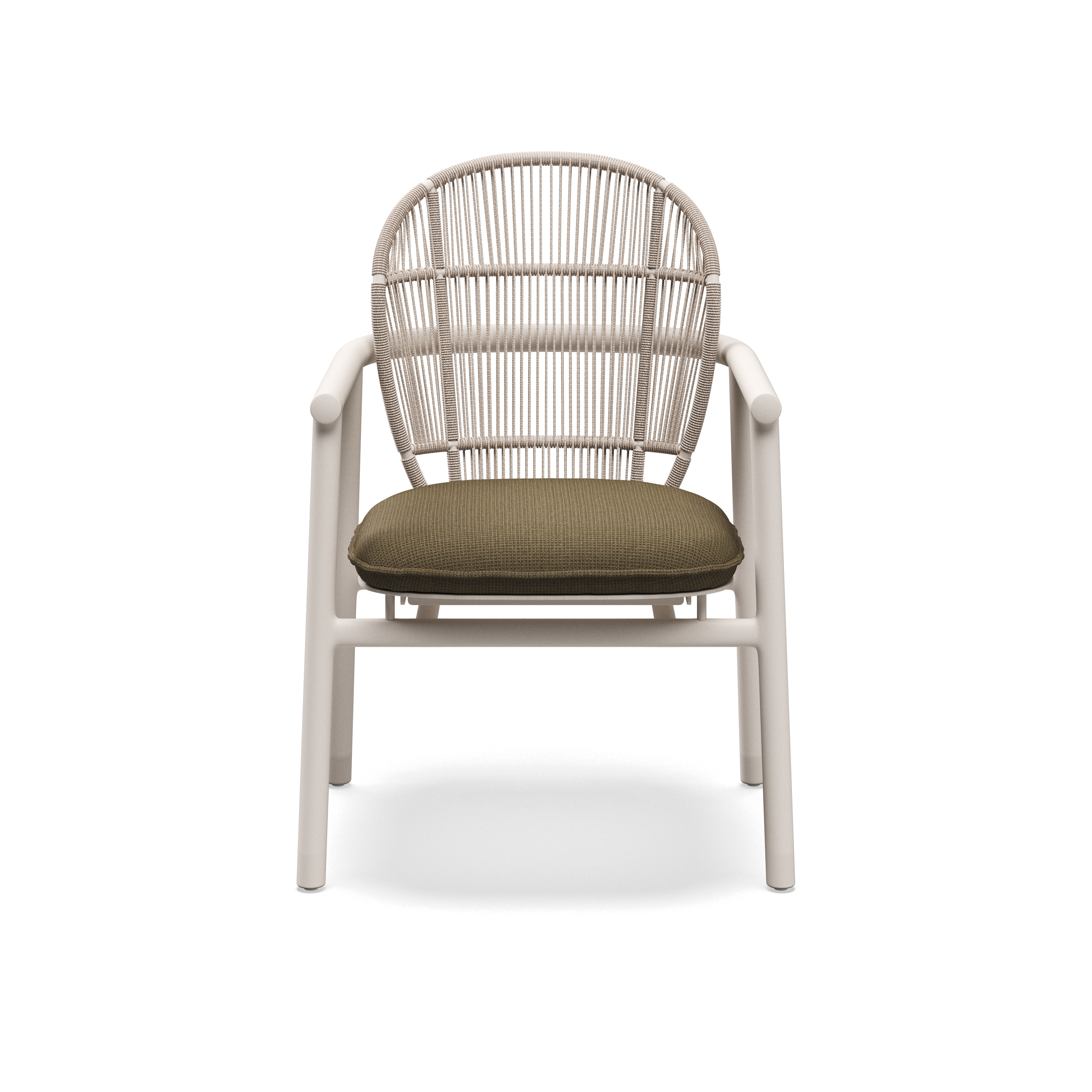 Gloster Fern Aluminium Dining Chair with Arms