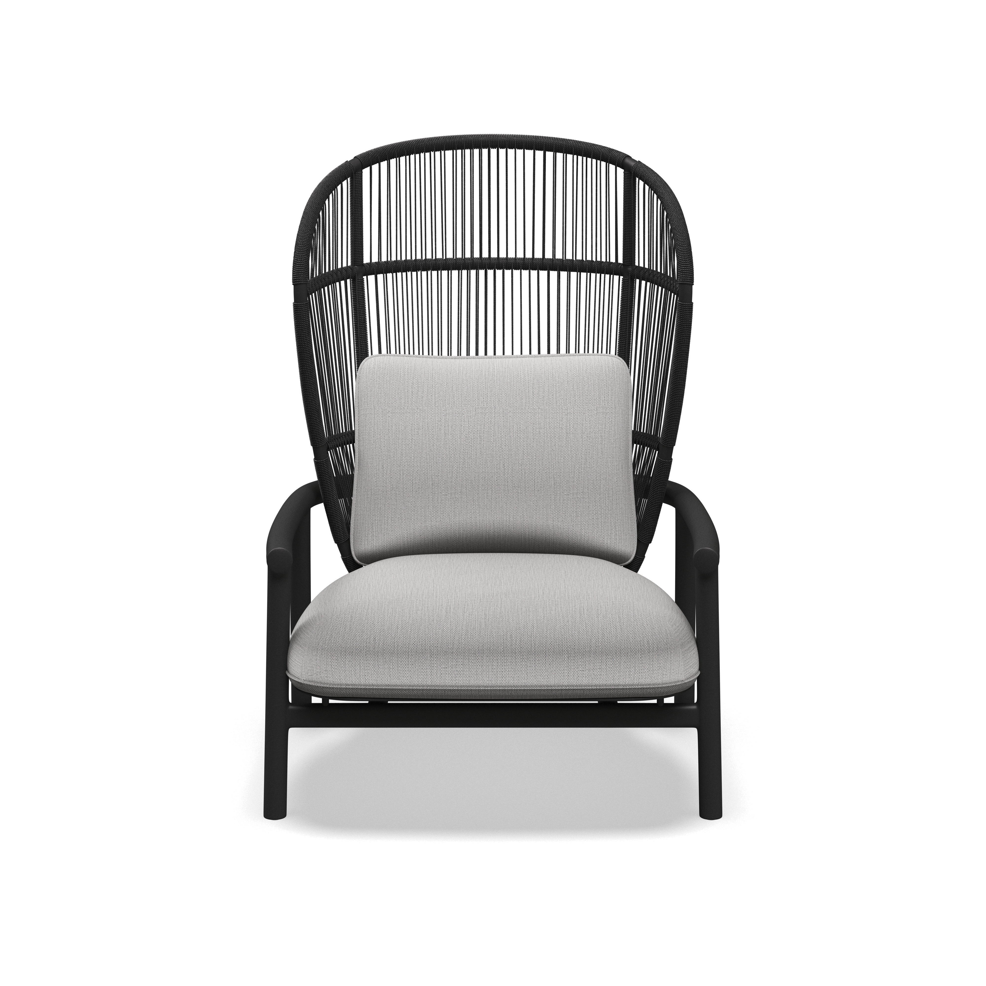 Gloster Fern Aluminium High Back Lounge Chair