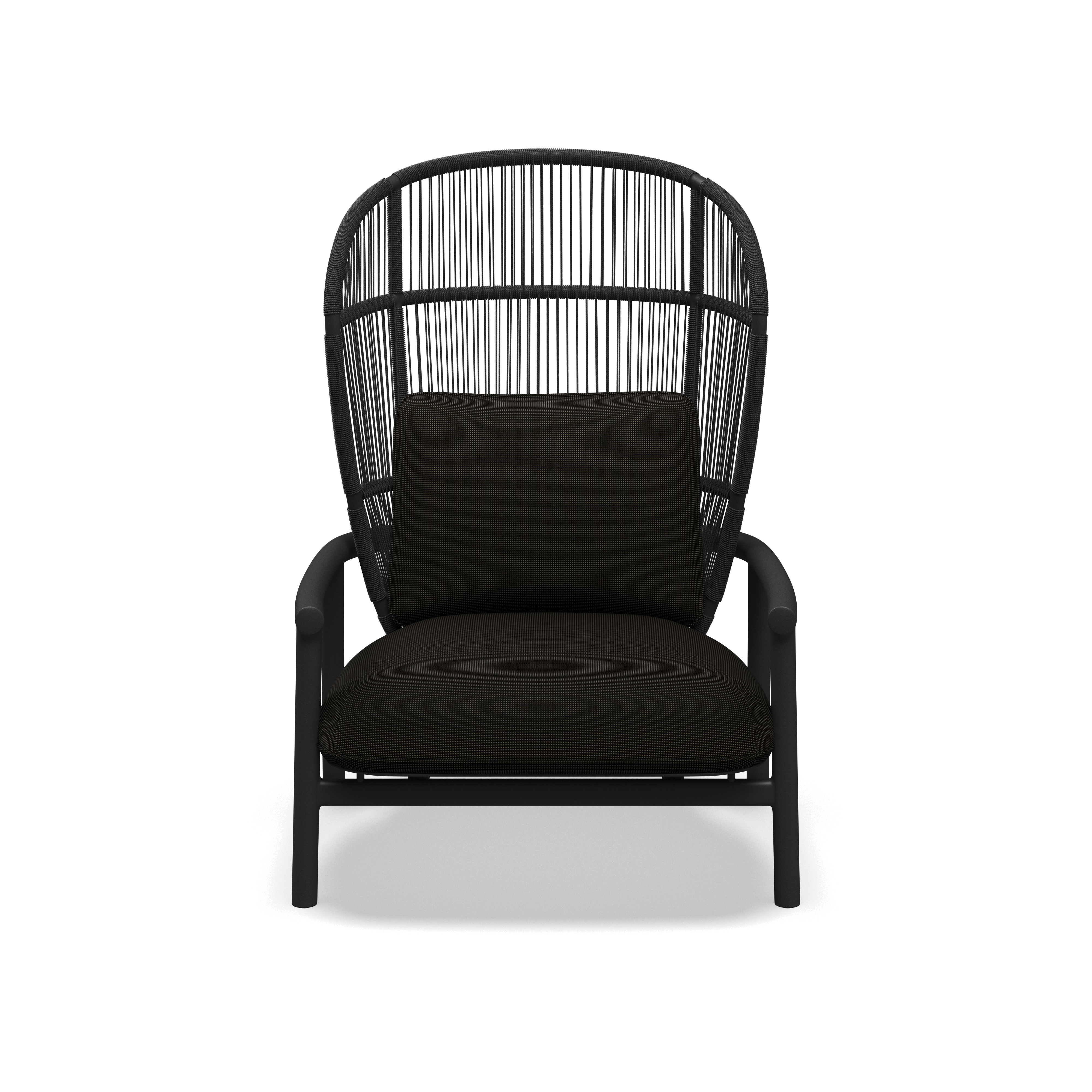 Gloster Fern Aluminium High Back Lounge Chair