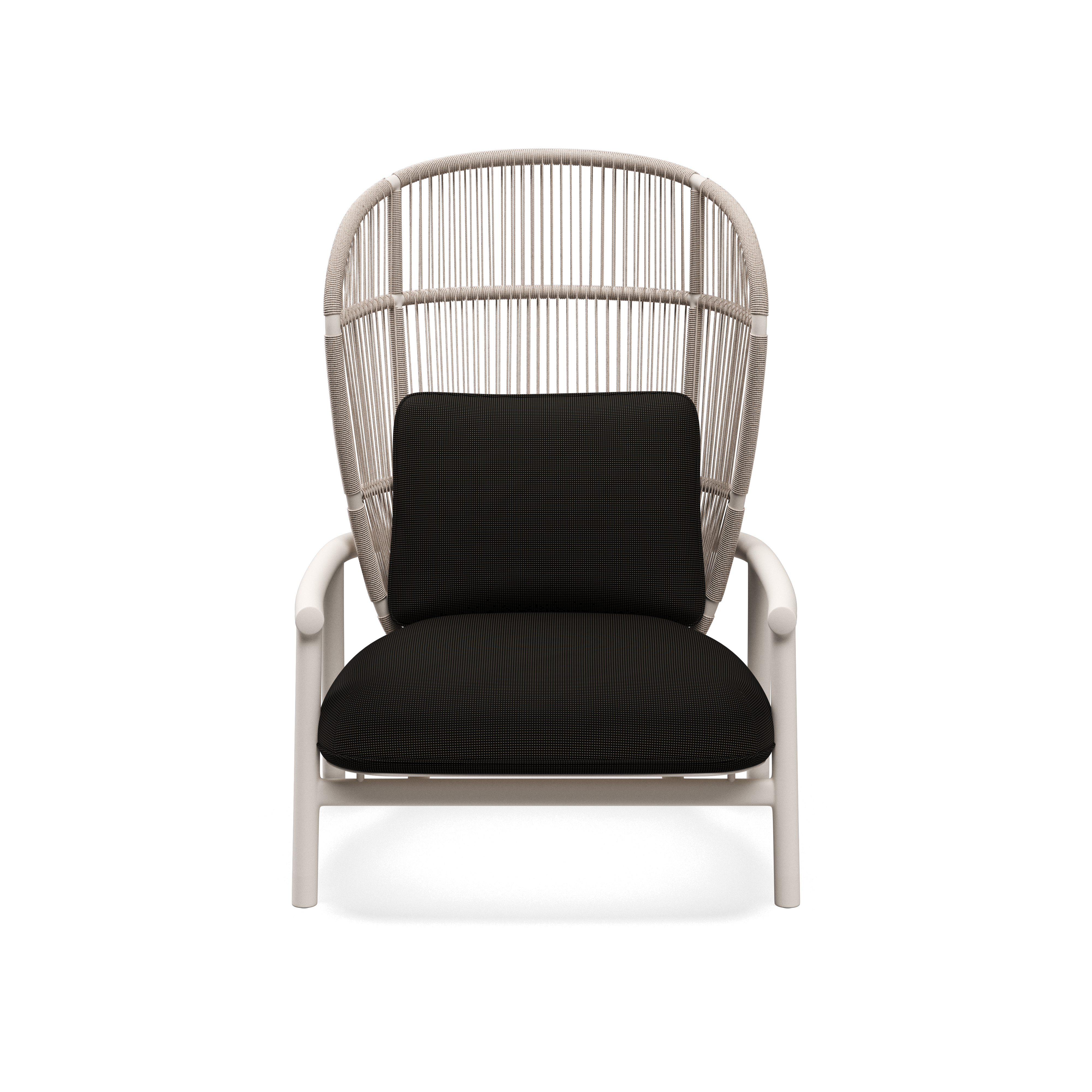 Gloster Fern Aluminium High Back Lounge Chair