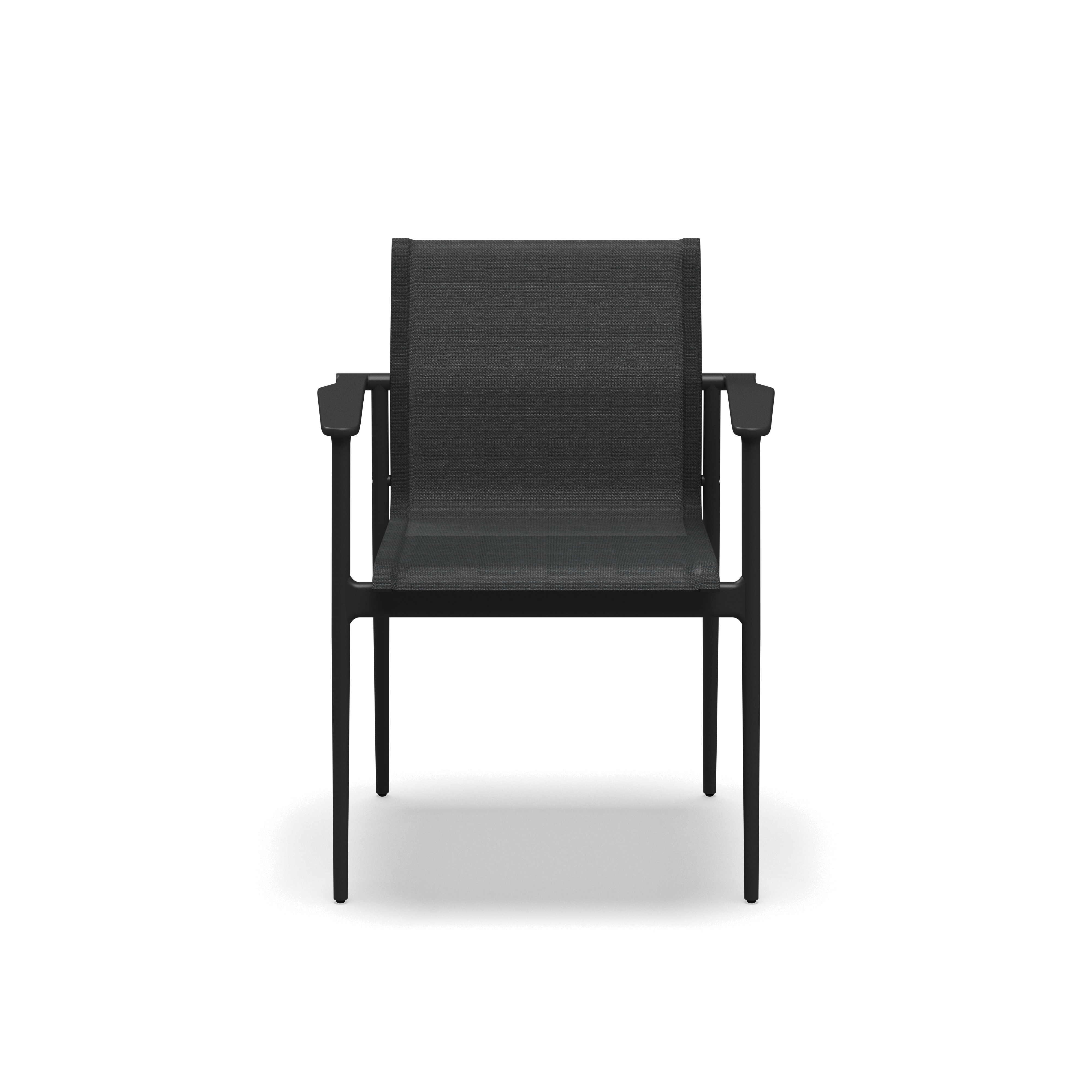 Gloster 180 Stacking Chair with Aluminium Arms