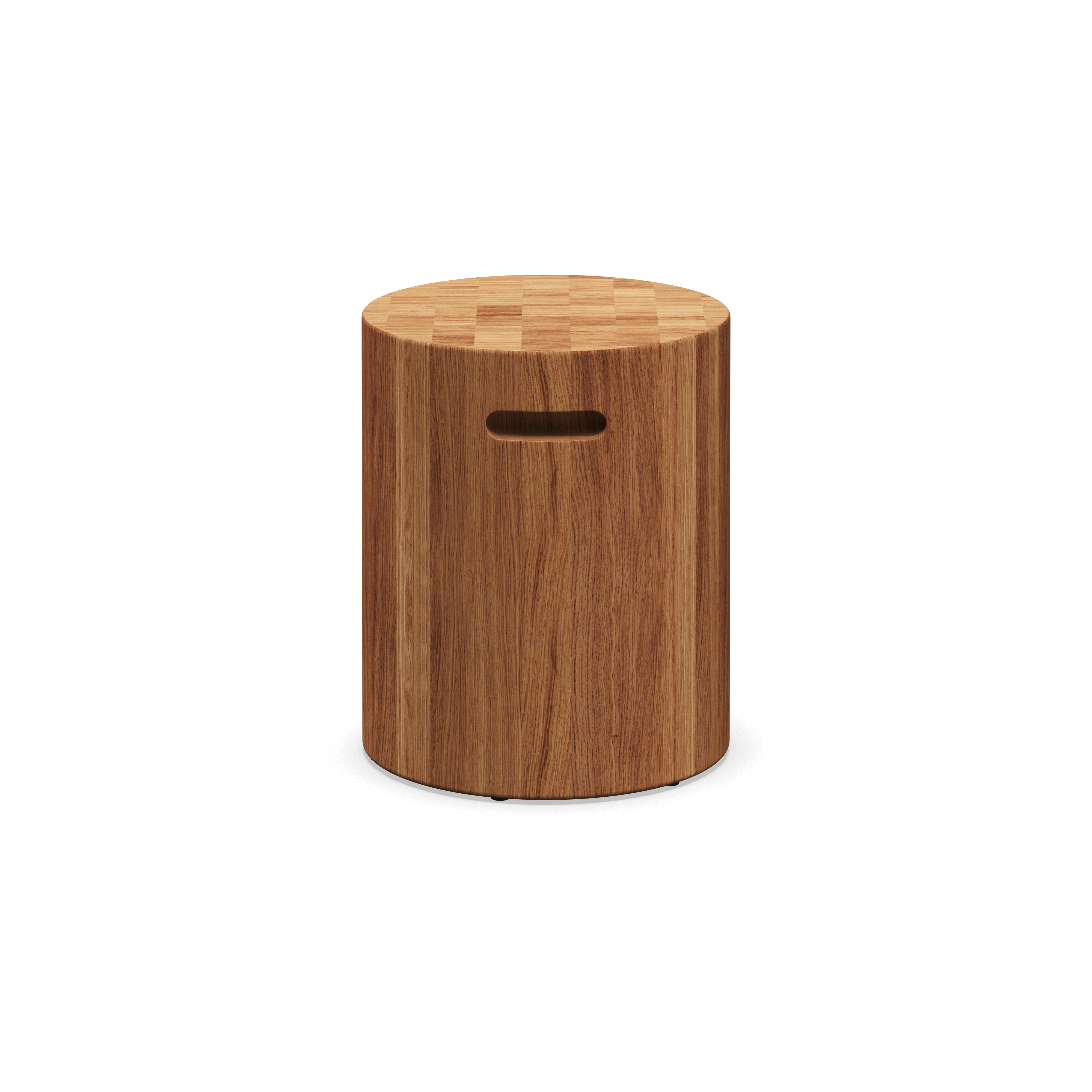 Gloster Block Square and Round Side Table