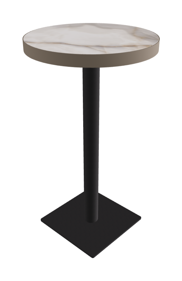 Diameter 60 x Height 105 cm_Alabastro_Black Embossed_Titanium Embossed