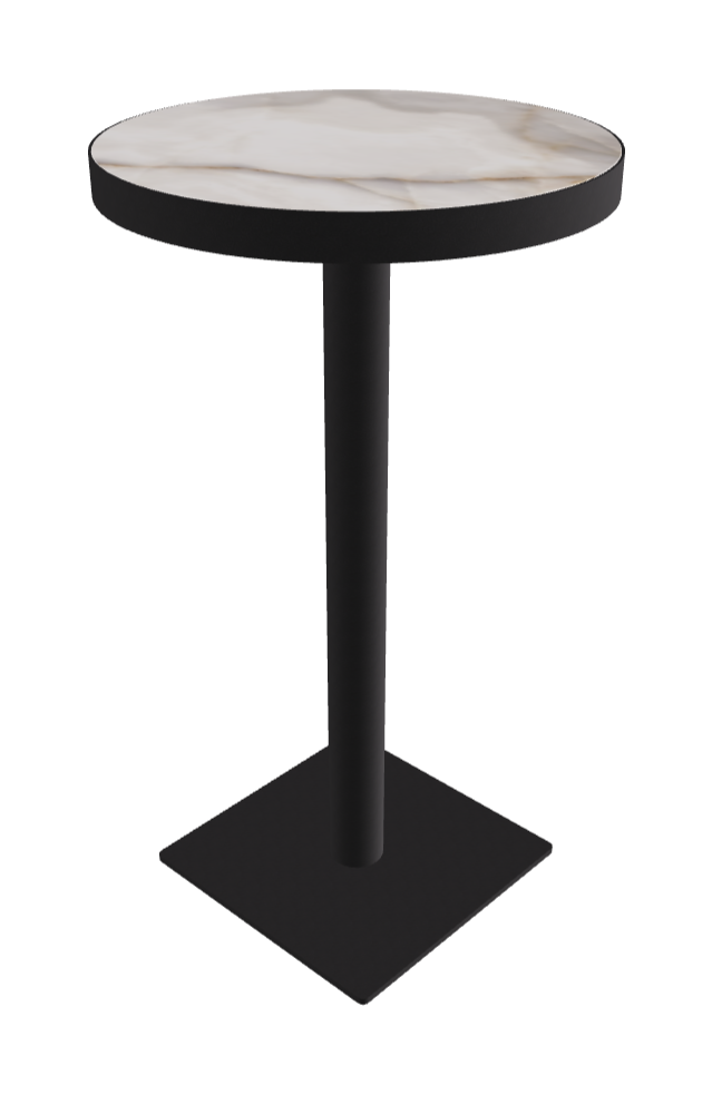 Diameter 60 x Height 105 cm_Alabastro_Black Embossed_Black Embossed