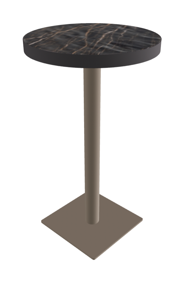 Diameter 60 x Height 105 cm_Matt Portoro_Titanium Embossed_Graphite Embossed