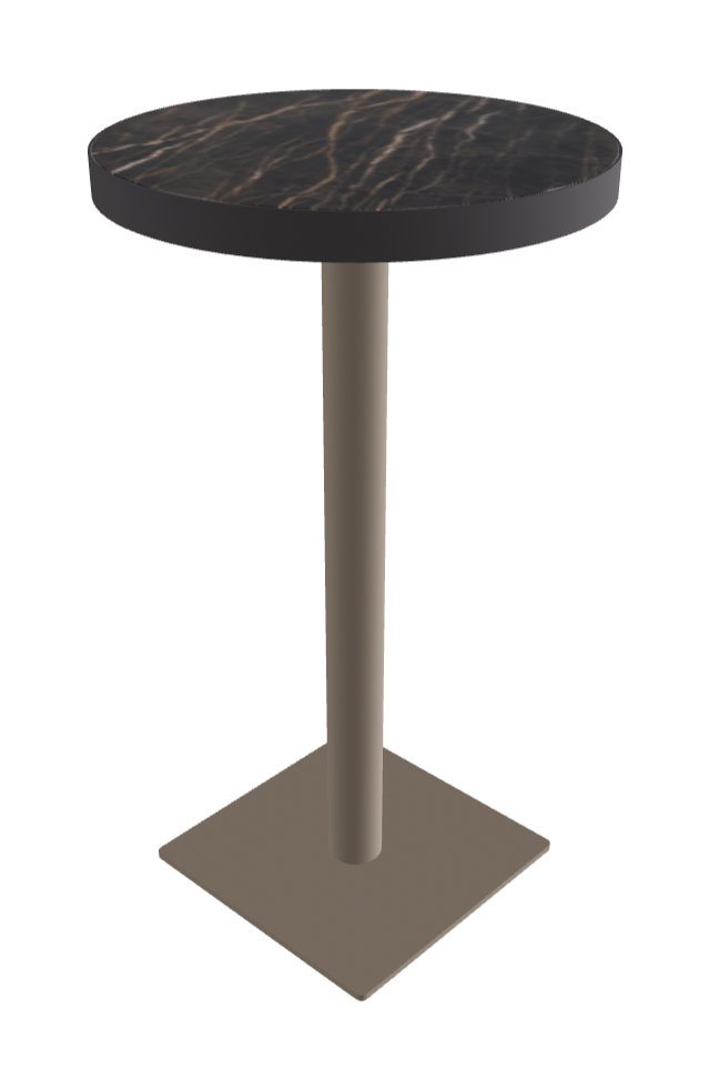 Diameter 60 x Height 105 cm_Glossy Portoro_Titanium Embossed_Graphite Embossed