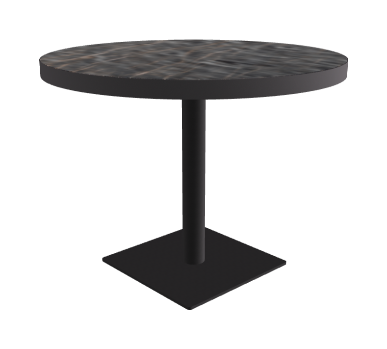 Diameter 99 x Height 75 cm_Matt Portoro_Black Embossed_Graphite Embossed