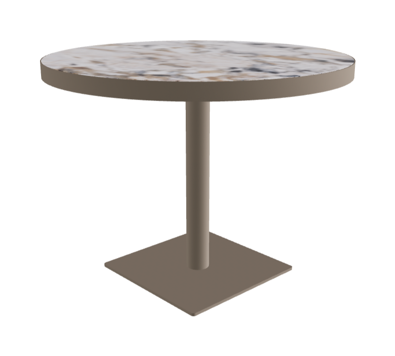 Diameter 99 x Height 75 cm_Makalu_Titanium Embossed_Titanium Embossed