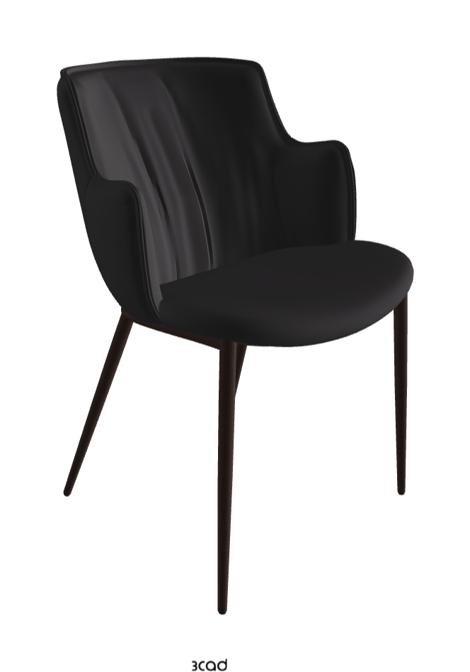 Rihanna ML Dining Armchair_Bronze Embossed_Glove Soft Leather_Hornet